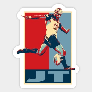 Classic Grand Final Moments  - NQ Cowboys - Johnathan Thurston - JT Sticker